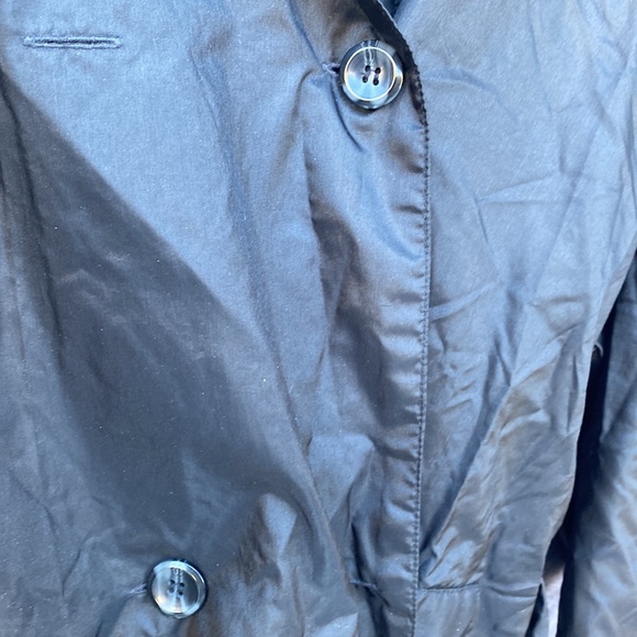 Vintage Aqua Sheen by Exylin Raincoat   Unisex 🌵Medium - Picture 6 of 6